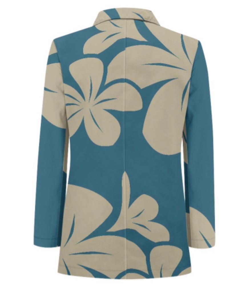 Hailama Designs Plumeria Women’s Work Blazer (NEW)