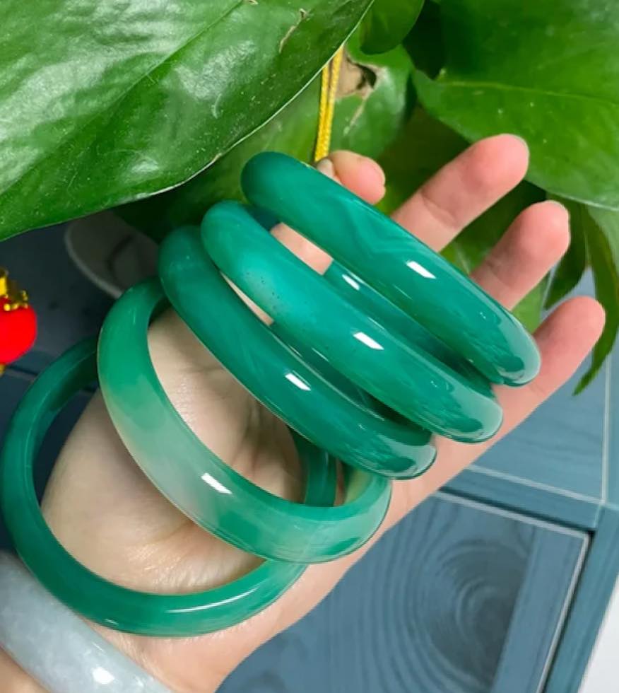 Jade bracelets