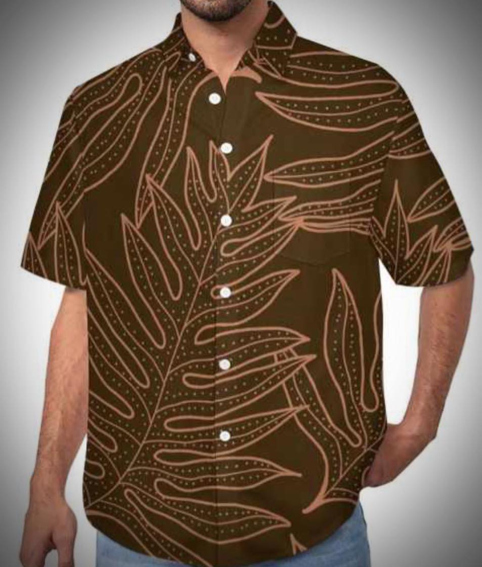 Mens Aloha Shirts - Laua'e