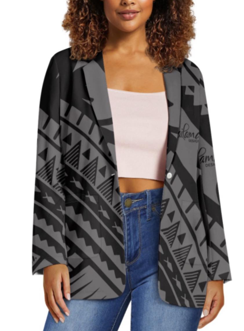 Hailama Designs Tribal Women’s Work Blazer (NEW) Tribal